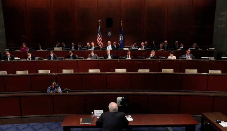 The bill would require DNI to publish a report on foreign counterintelligence and cyber threats to election campaigns. (AP Photo/Pablo Martinez Monsivais)