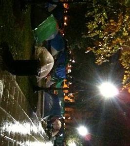 Homeless at unoccupied Occupy DC