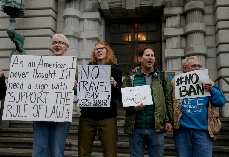 On Twitter, the ACLU promised to 