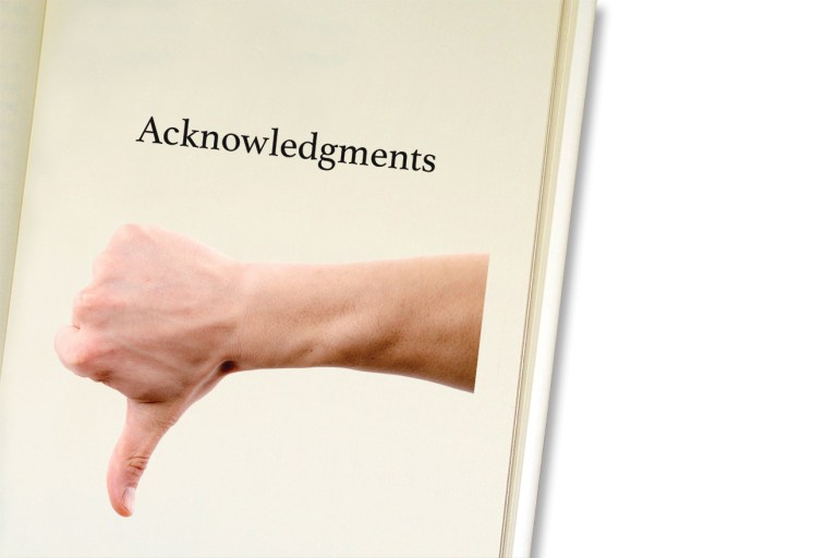 Thanks and No Thanks