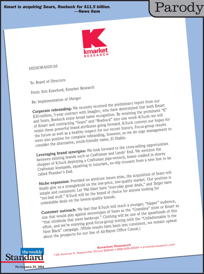Kmart and Sears rebrand themselves.