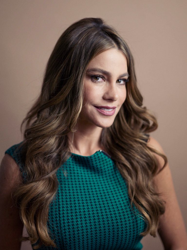 Columbian actress Sofia Vergara poses for a portrait, on Wednesday, April 17, 2013 in New York. Vergara is currently on hiatus from 