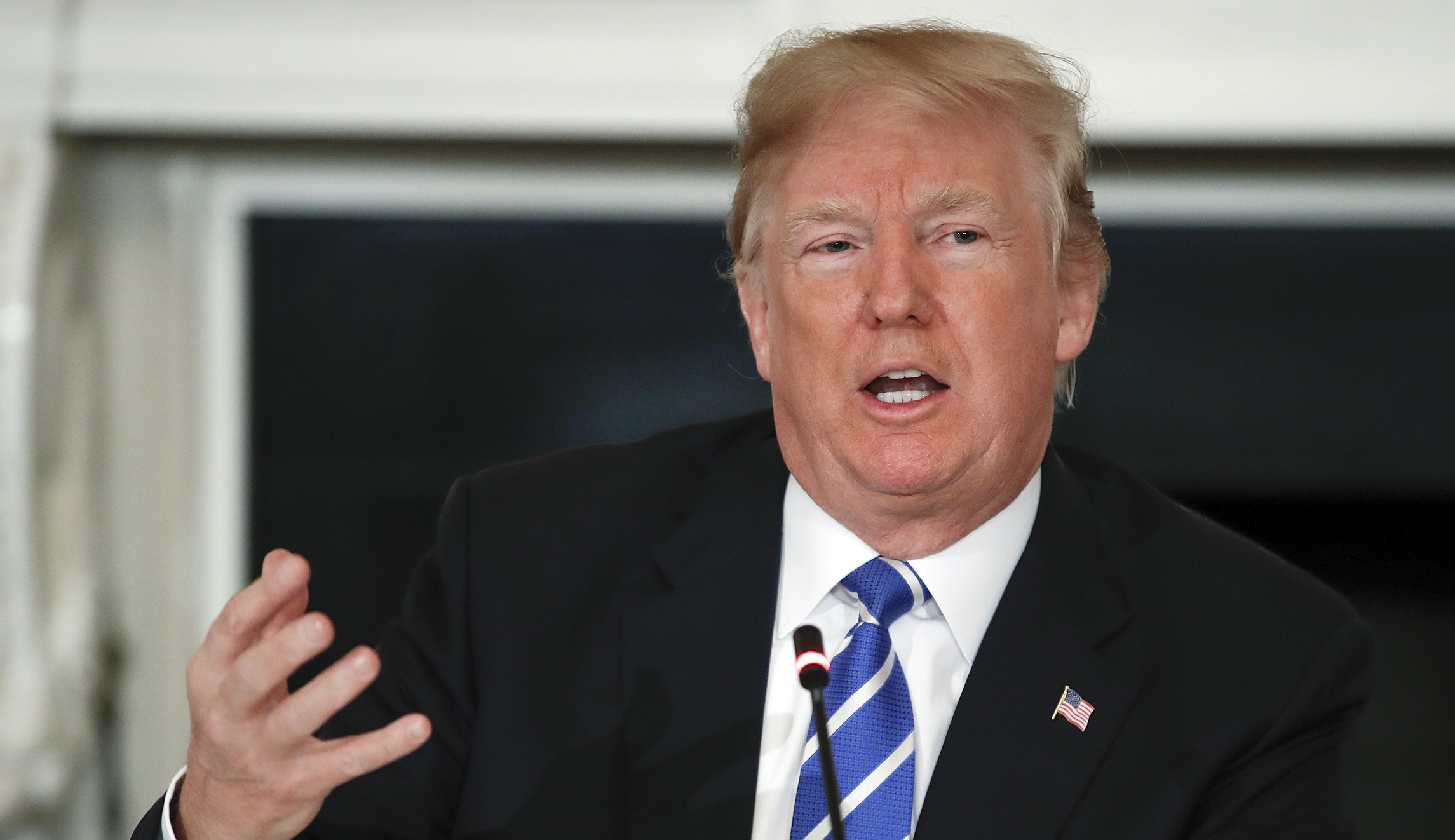Trump: ‘I am totally opposed to domestic violence’