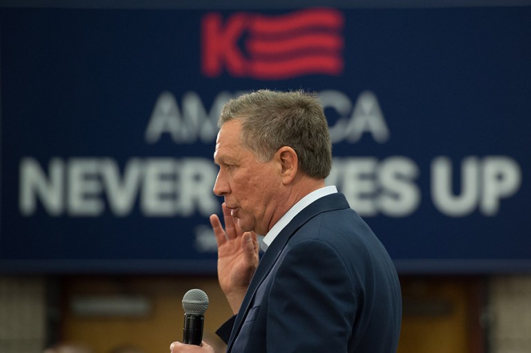 The question is whether John Kasich's staying in the race might have helped Trump by tipping Virginia in his favor. (AP Photo/Molly Riley)