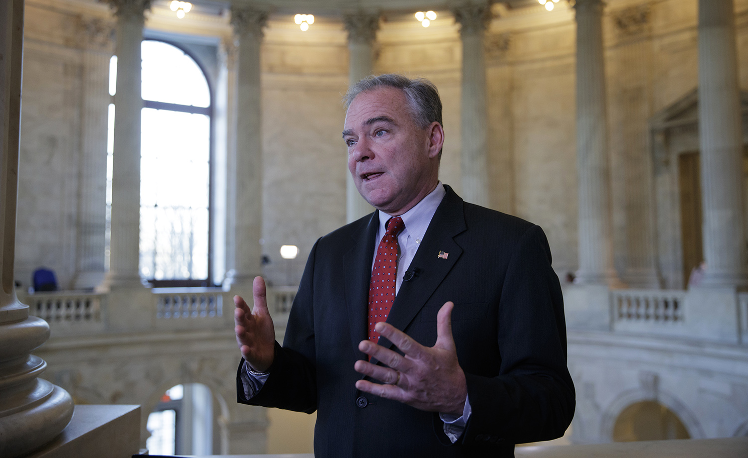 Tim Kaine: Trump has no congressional authorization for Syria strike