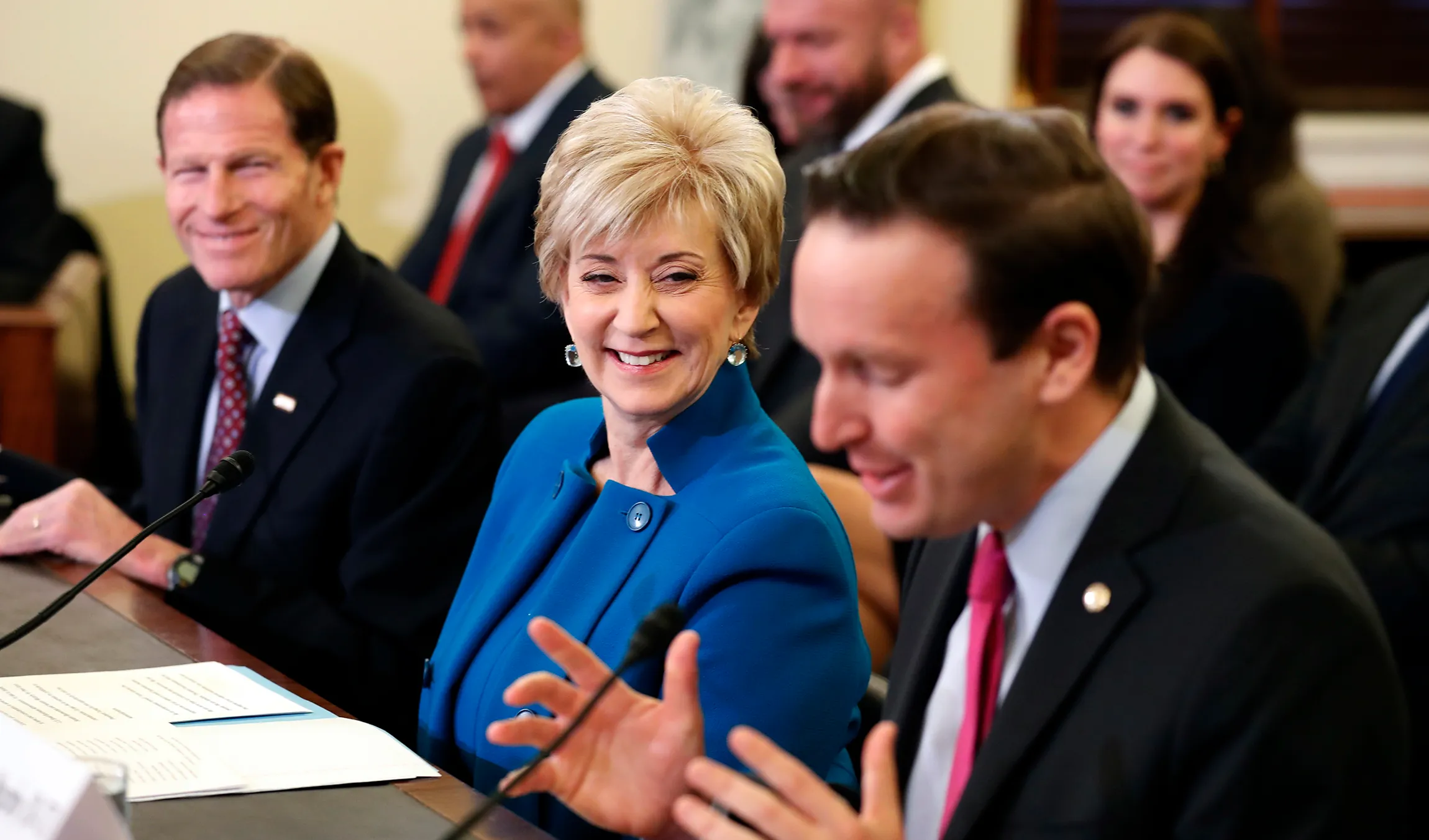 Trump pick to head SBA, wrestling’s Linda McMahon, receives warm Senate reception