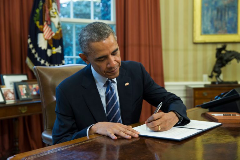 Late last week, just days after Obama signed a bill to suspend the debt ceiling, total public debt rose to $13.378 trillion, doubling in just short of seven years. (AP Photo/ Evan Vucci)