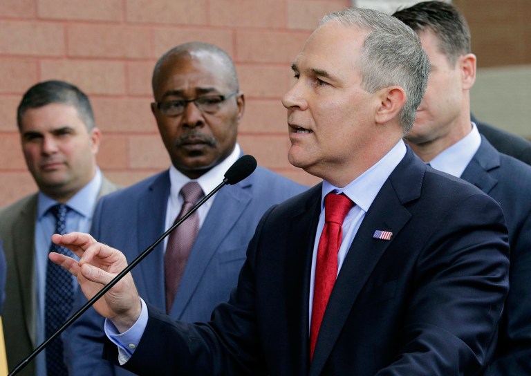 EPA chief gave himself more power over regional chiefs to make sure Superfund program cleanups get done quickly. (AP Photo/Teresa Crawford)