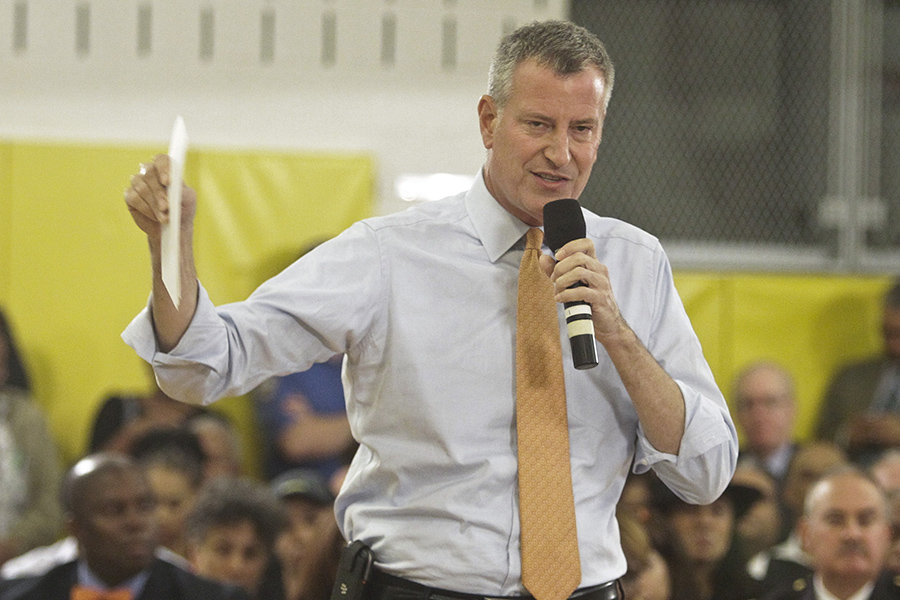 NYC Mayor Bill de Blasio: Trump’s shooter comment shows he’s ‘not presidential’