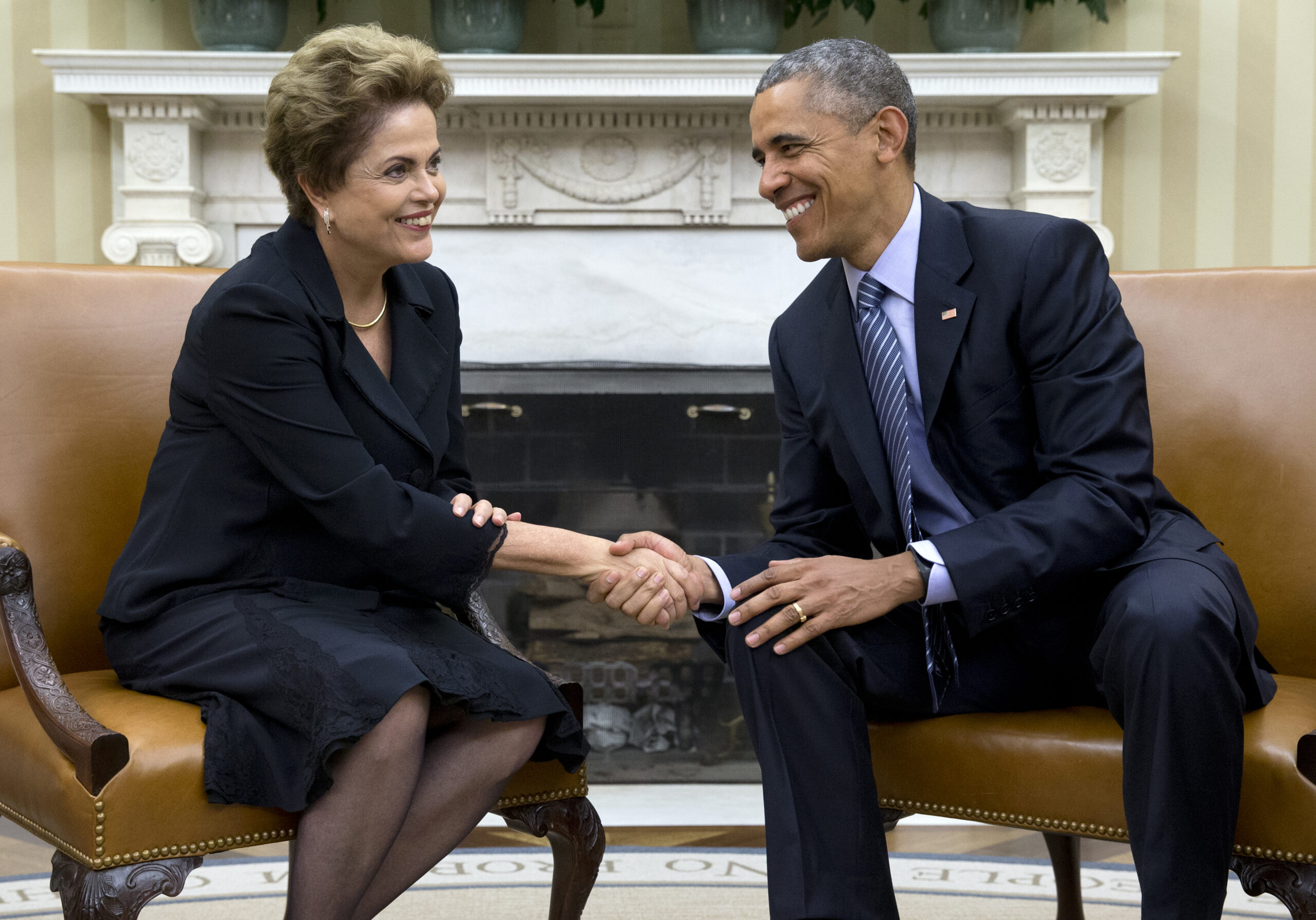 Brazilian president says she’s over the U.S. spying incident