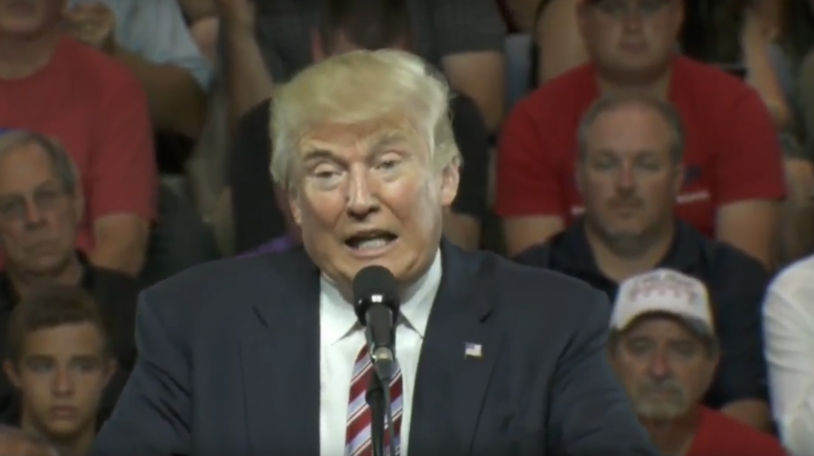 Trump: Special interest groups ‘rape our country’