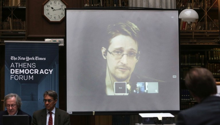 Russia has granted Edward Snowden asylum since 2013 after he leaked secret information from the National Security Agency's surveillance programs. (Kostas Baltas, InTime Sports via AP)