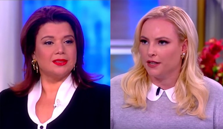 Ana Navarro and Meghan McCain clashed over the partial government shutdown on 