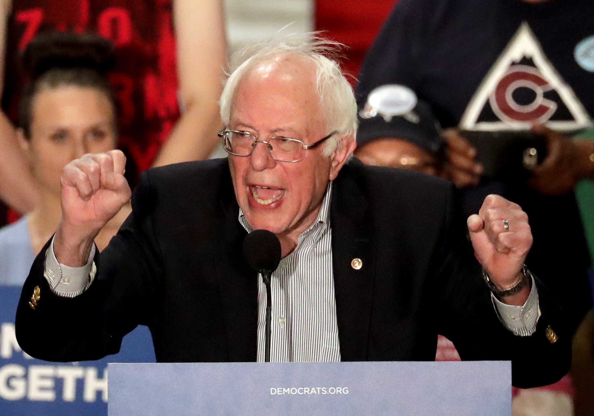 Bernie Sanders condemns threats made at Ann Coulter