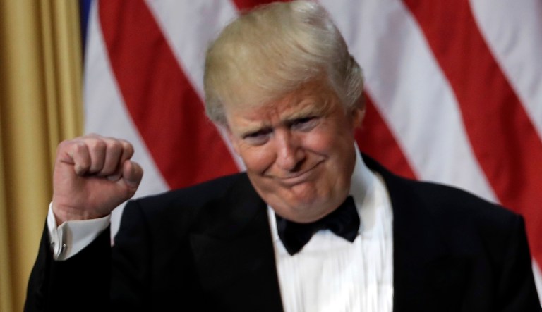 President Trump won the shutdown fight with Senate Democrats, because he was willing to frame the issue as a choice between funding the government, including the military, and helping illegal immigrants. (AP Photo/David J. Phillip)