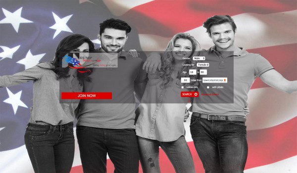Dating site hopes to Make Dating Great Again for Trump supporters