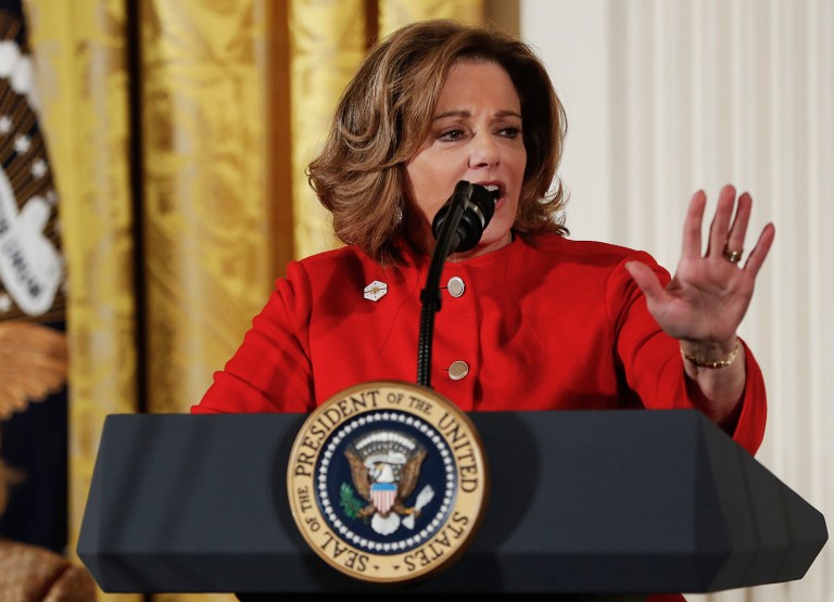 K.T. McFarland will serve as U.S. ambassador to Singapore.. (AP Photo/Pablo Martinez Monsivais, File)