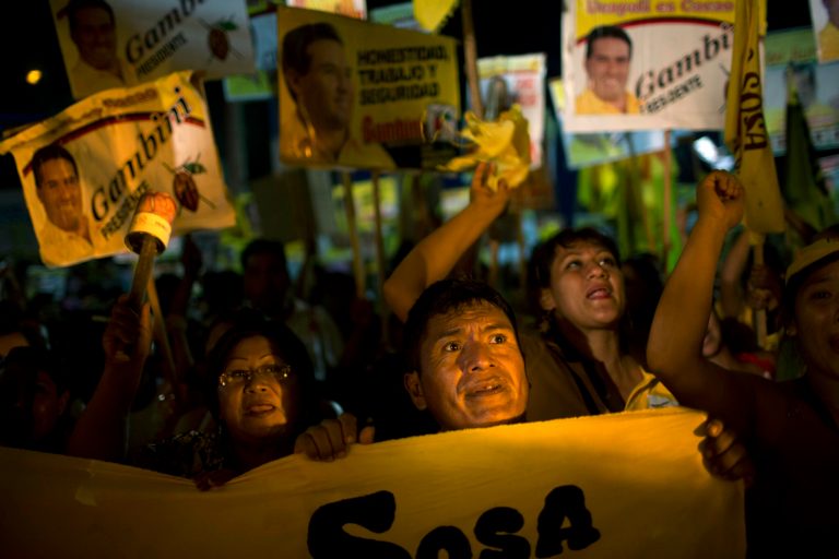 Cocaine cash is polluting Peruvian politics