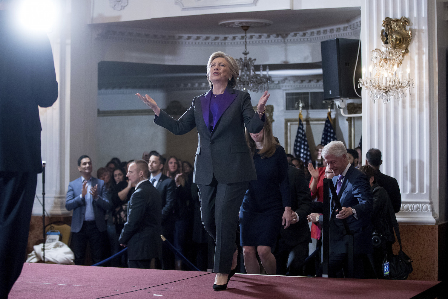 Clinton’s concession speech and the ‘glass ceiling’