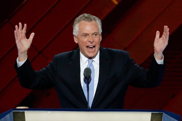 Terry McAuliffe restored voting rights to roughly 13,000 former felons after the Virginia Supreme Court struck down his April order giving voting rights back to 200,000 former felons. (AP Photo)