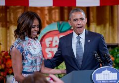First lady: Healthy food has place in lunchrooms