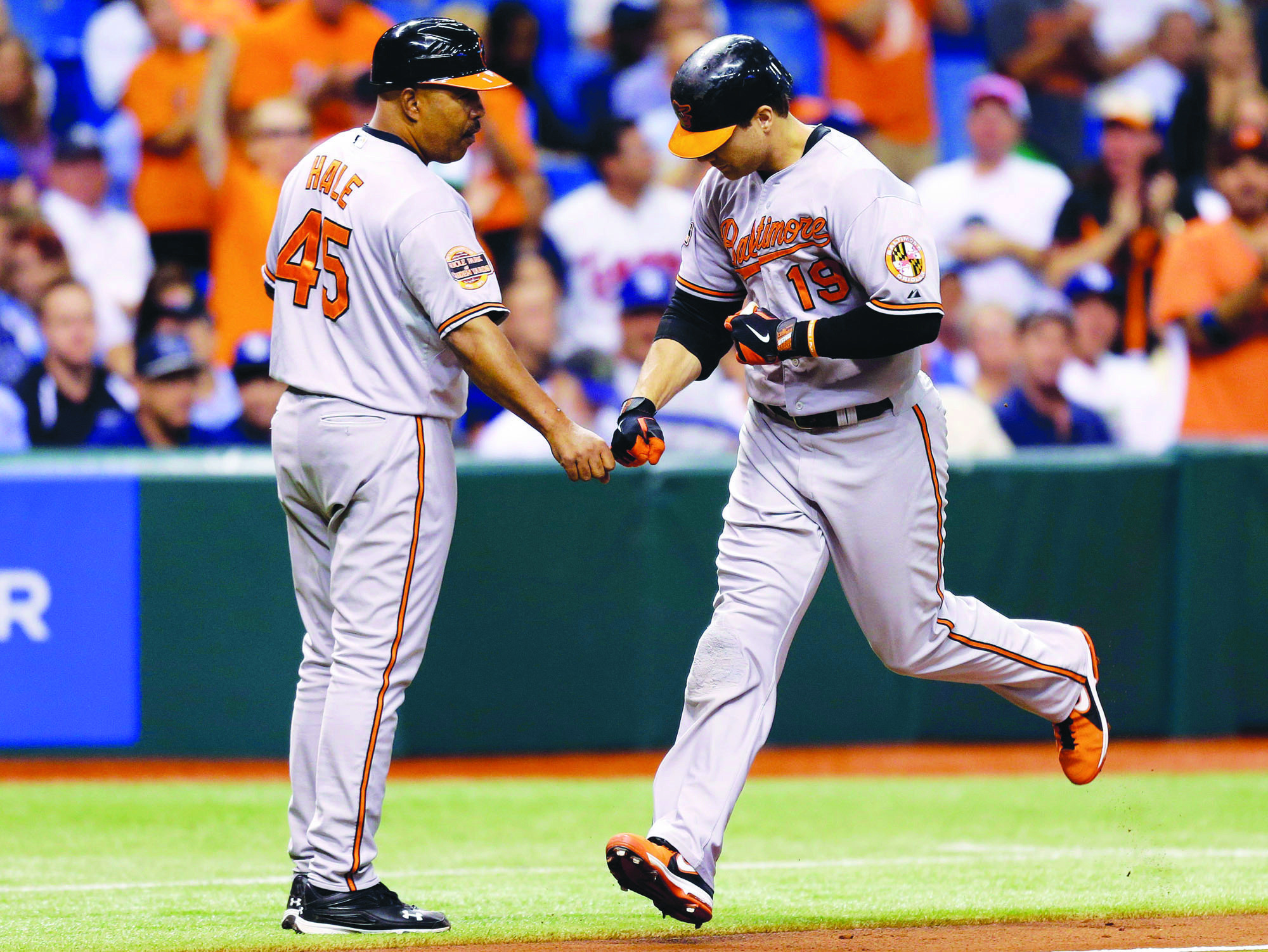 Orioles top Rays to stay one game back of Yankees
