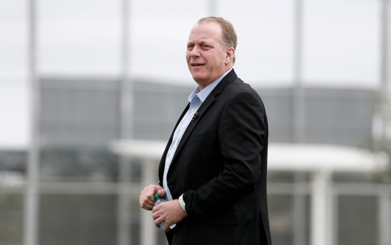 The former Red Sox pitcher shared some ideas for a Trump Cabinet in a Reddit AMA. (AP Photo/Tony Gutierrez, File)