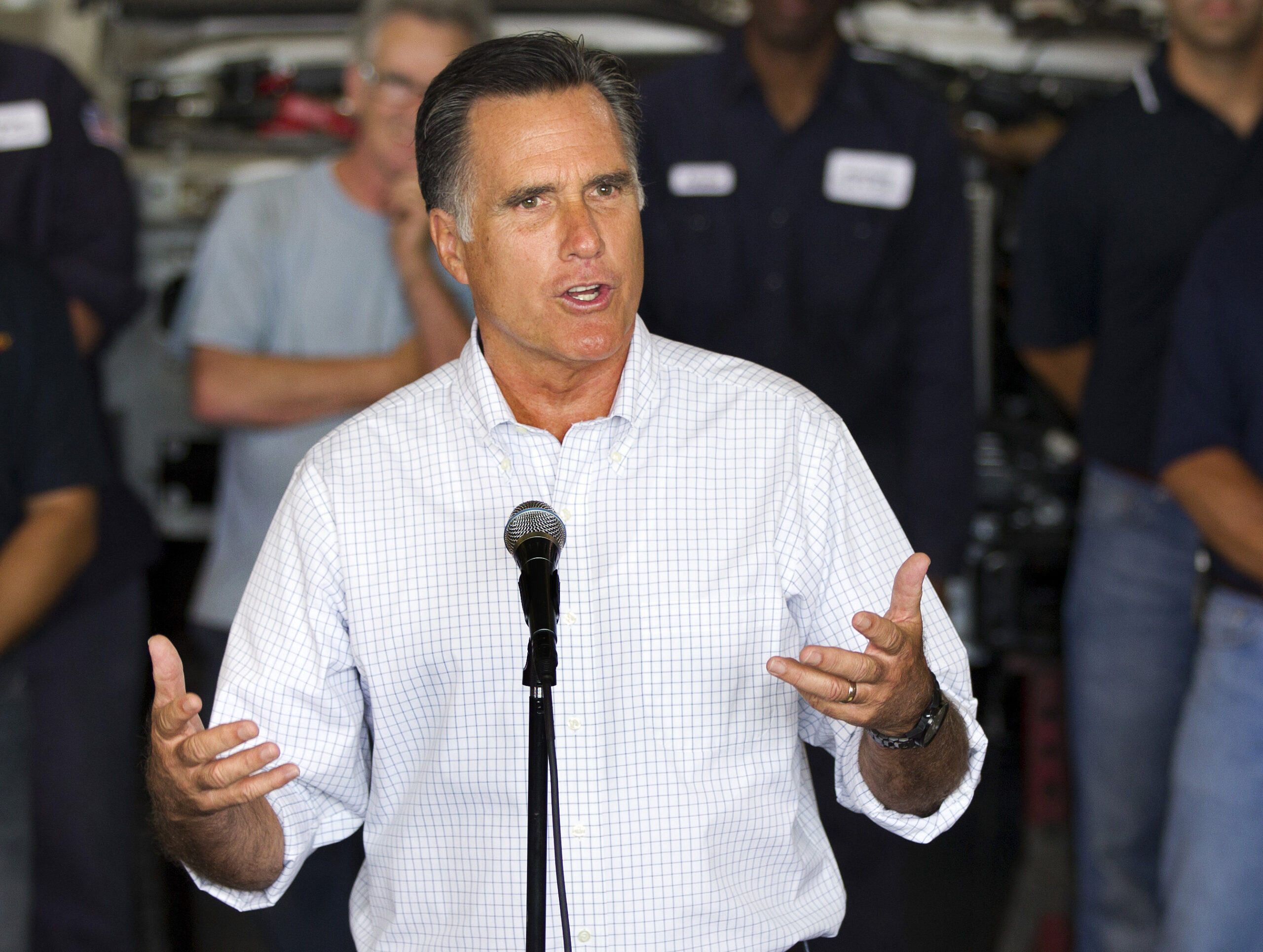 Examiner Editorial: After stumbles, Romney finds winning message on business