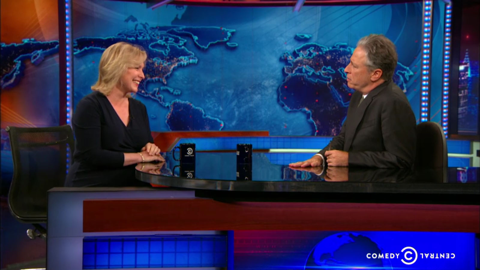 Jon Stewart to U.S. Senator: Does Congress have mental problems?