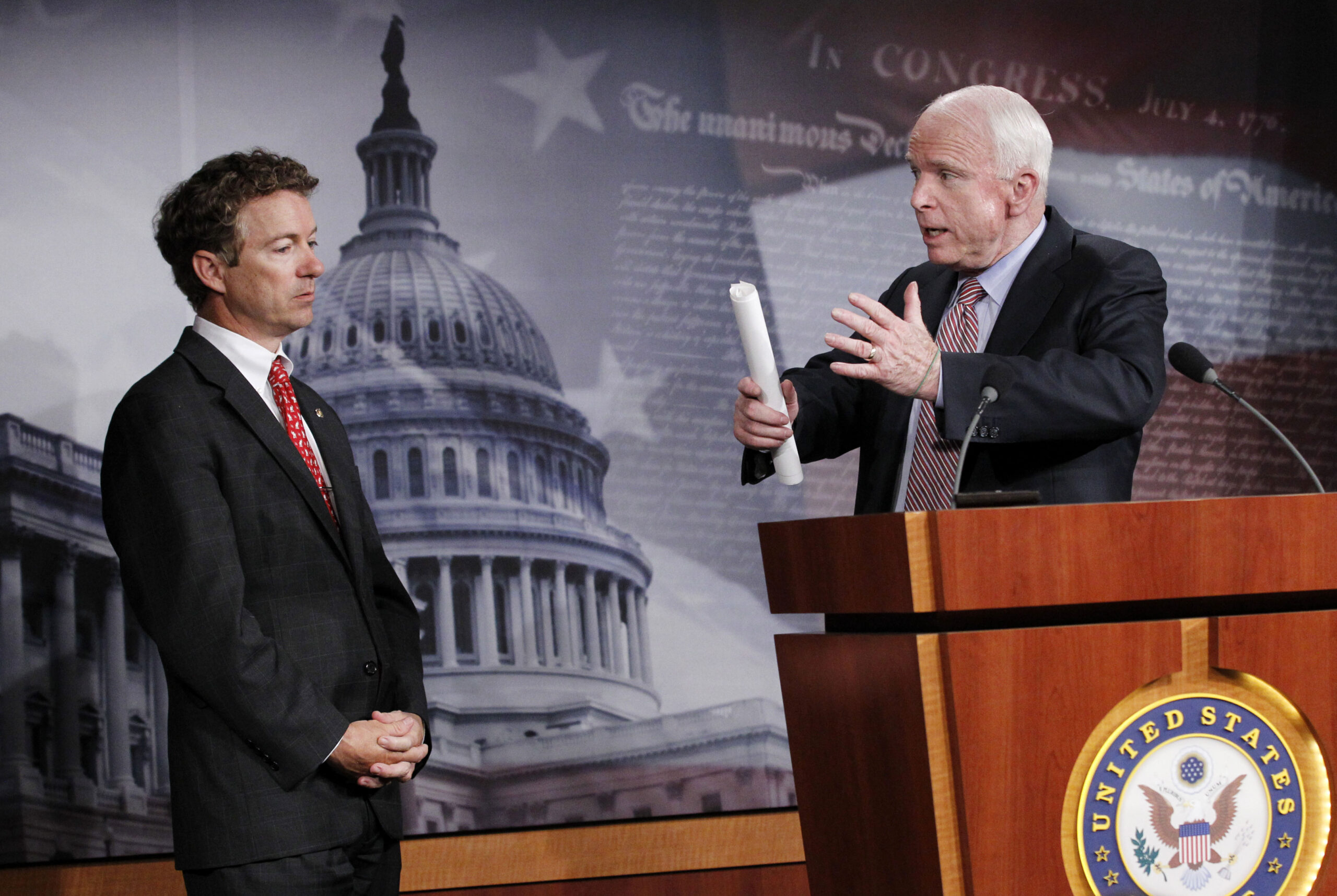 Mike Lee to John McCain: Vote for Rand Paul over Hillary Clinton in 2016
