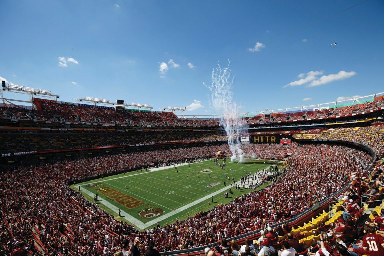 Alex Brandon/AP
Owner Dan Snyder says he will never change the Redskins name, despite recent calls for the team to do so.