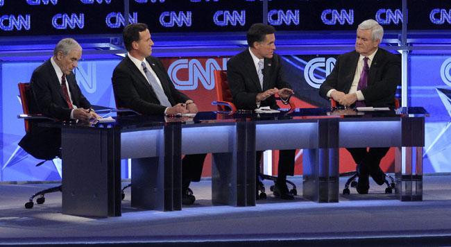 In Arizona, GOP debates end on low point
