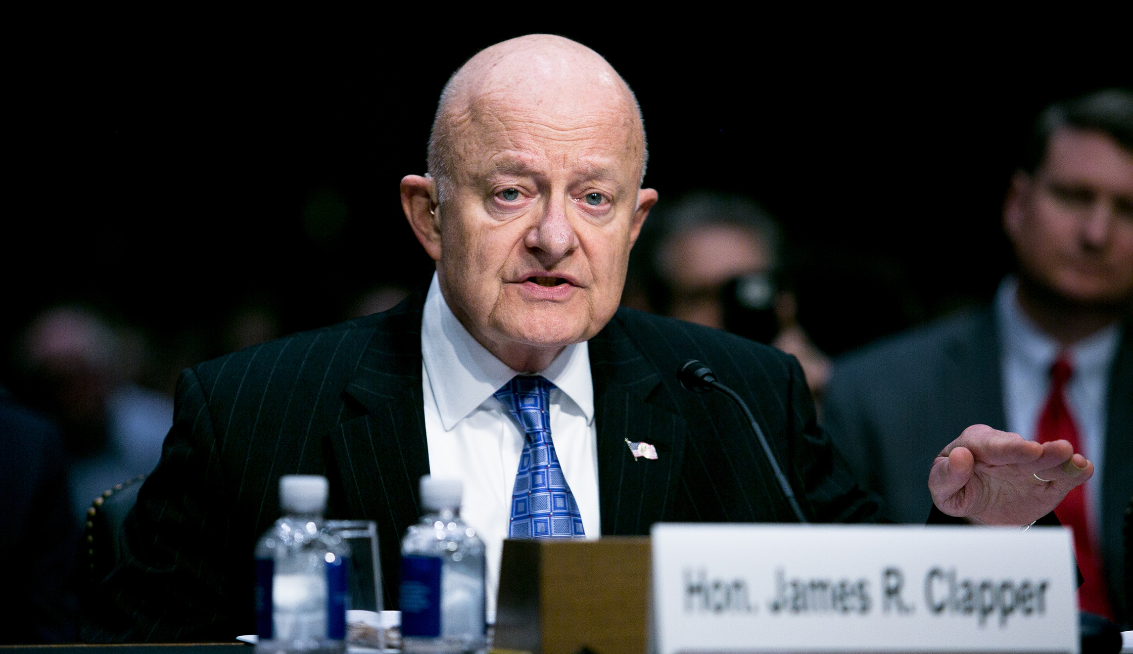 James Clapper: ‘I wasn’t aware’ of collusion between Russia and Trump campaign