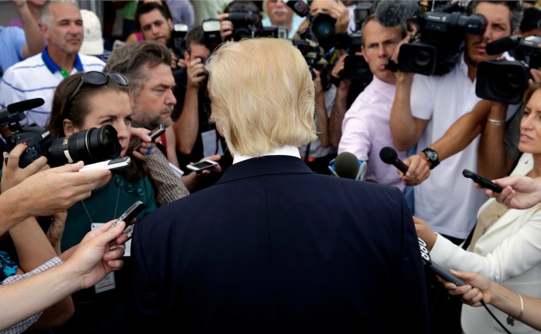 Will anyone come to us now if real wolves attack? (AP Photo/Seth Wenig)