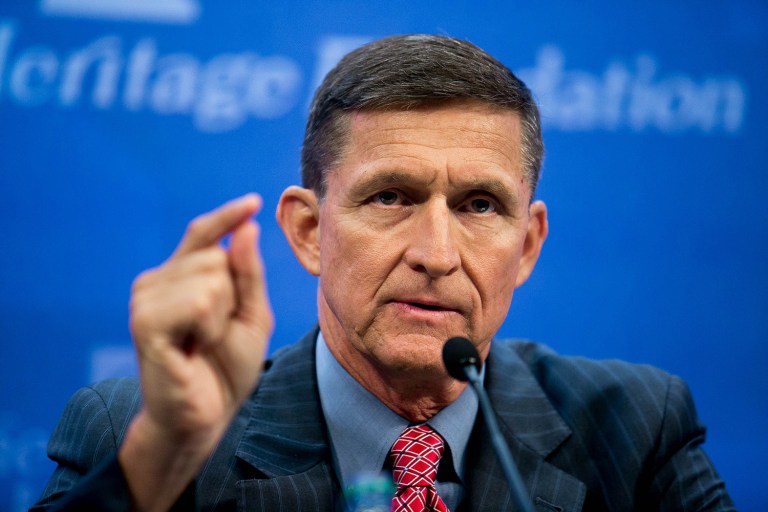 Retired Lt. Gen. Michael T. Flynn called for a reckoning among the political media and pollsters following the Republican's upset win in the presidential election. (Graeme Jennings/Examiner)