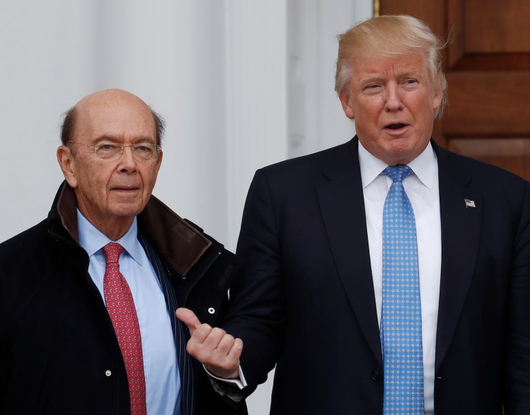 Wilbur Ross believes government, not the market, should steer our economic ship. (AP Photo/Carolyn Kaster)