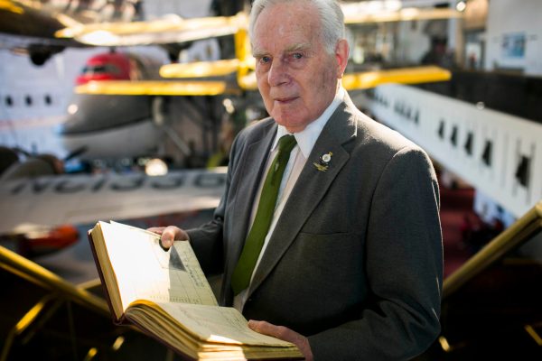 Inside old log book, memories of heroism