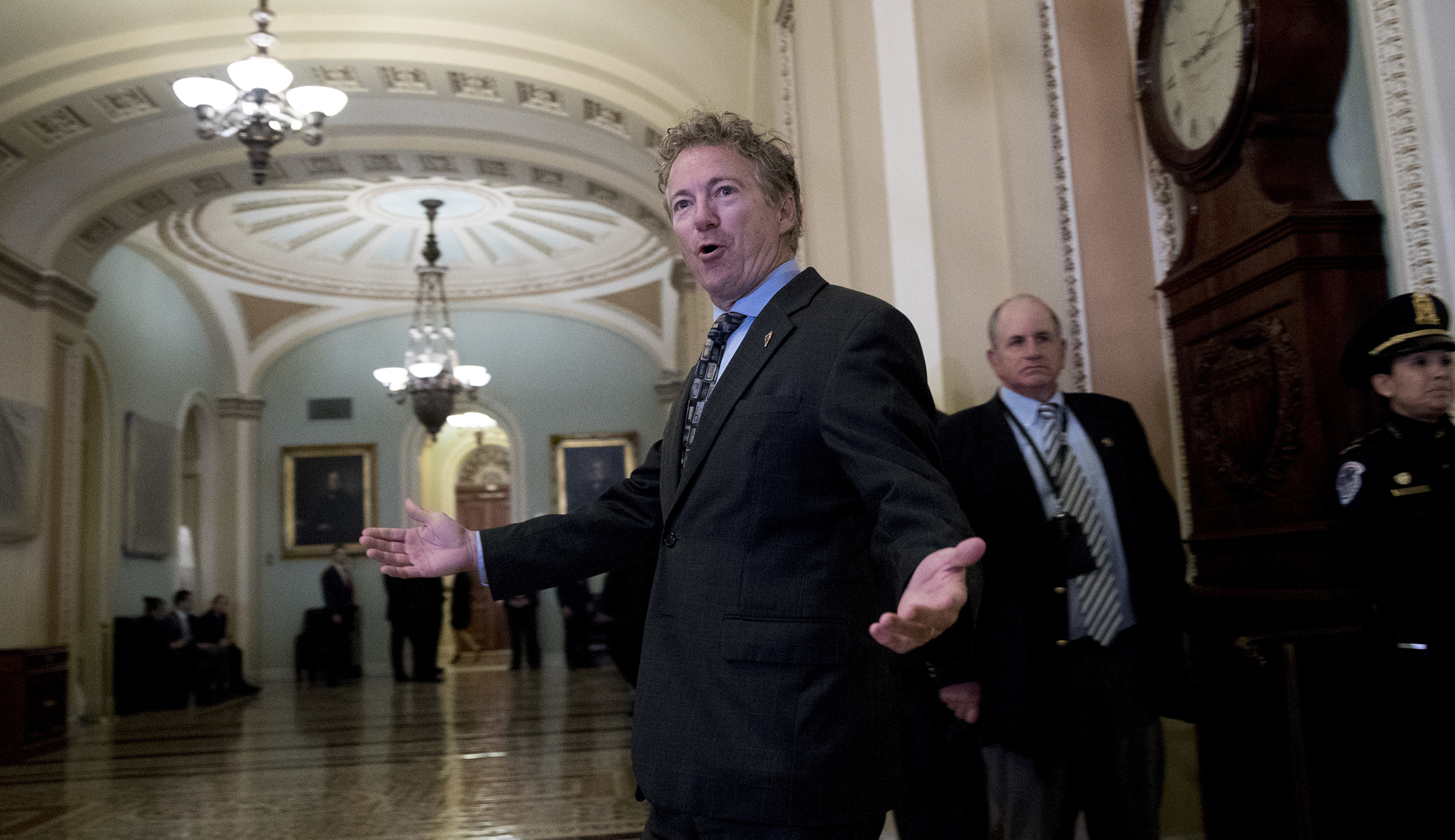 Rand Paul returns to Senate after alleged assault by neighbor