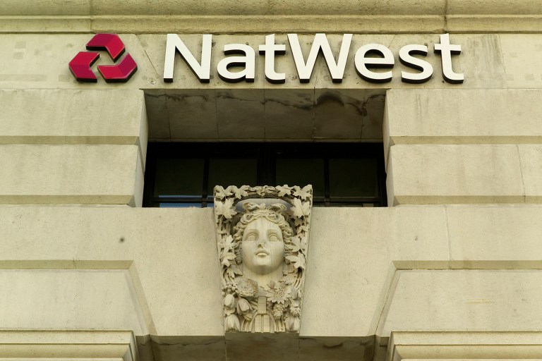 British bank NatWest has frozen accounts for the state-backed Russian broadcast service Russia Today, the network announced Monday. (AP Photo/Sang Tan)