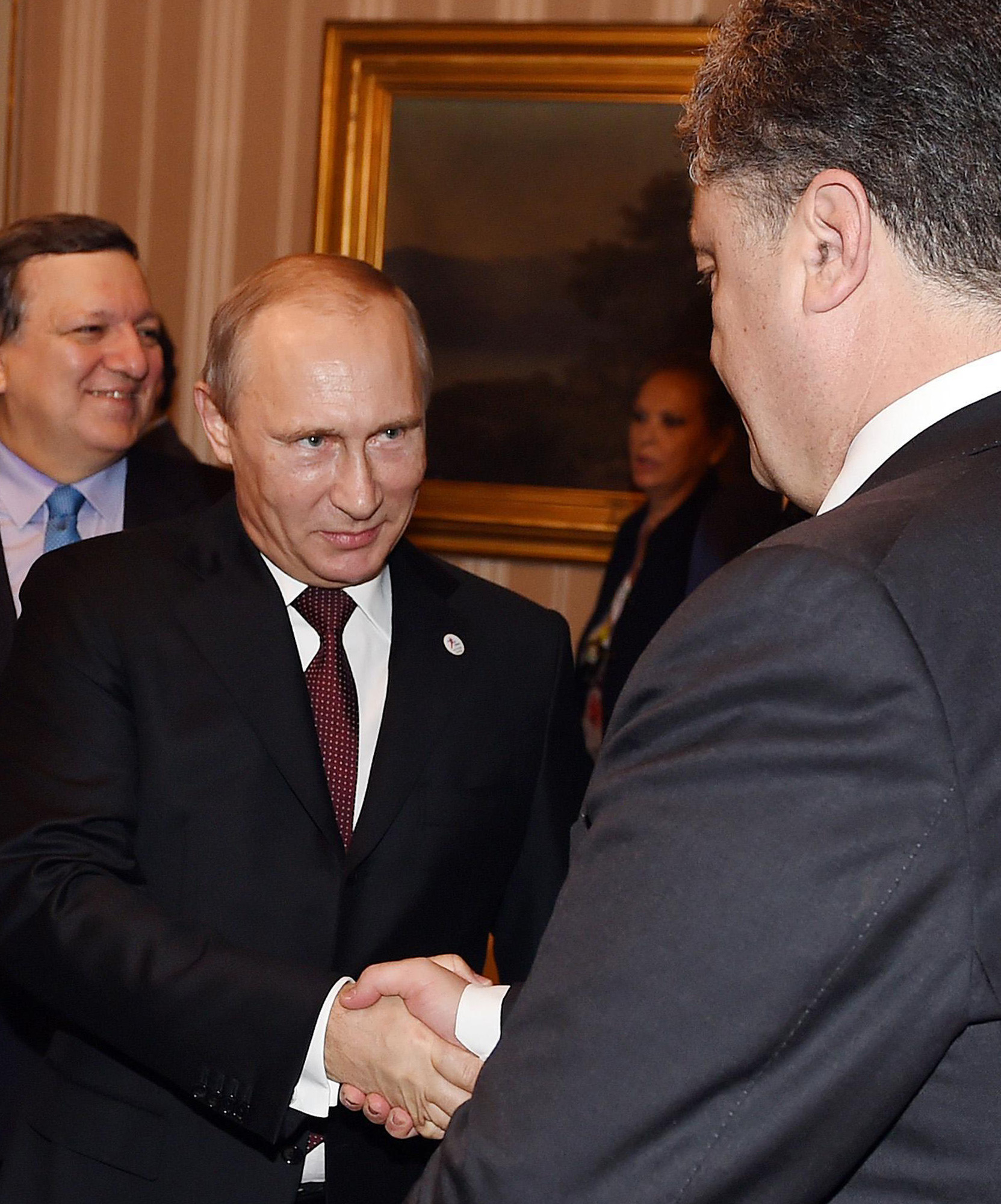 Ukrainian, Russian leaders sound optimistic note