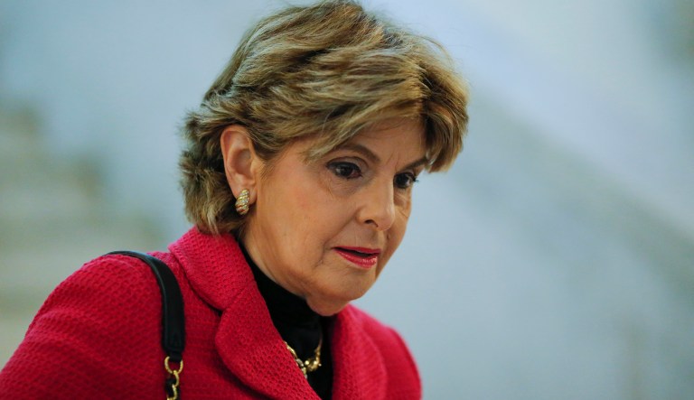 Allred is representing Beverly Young Nelson, the latest woman to come forward and allege Moore sexually assaulted her when she was a teenager. (Eduardo Munoz Alvarez/Pool Photo via AP)