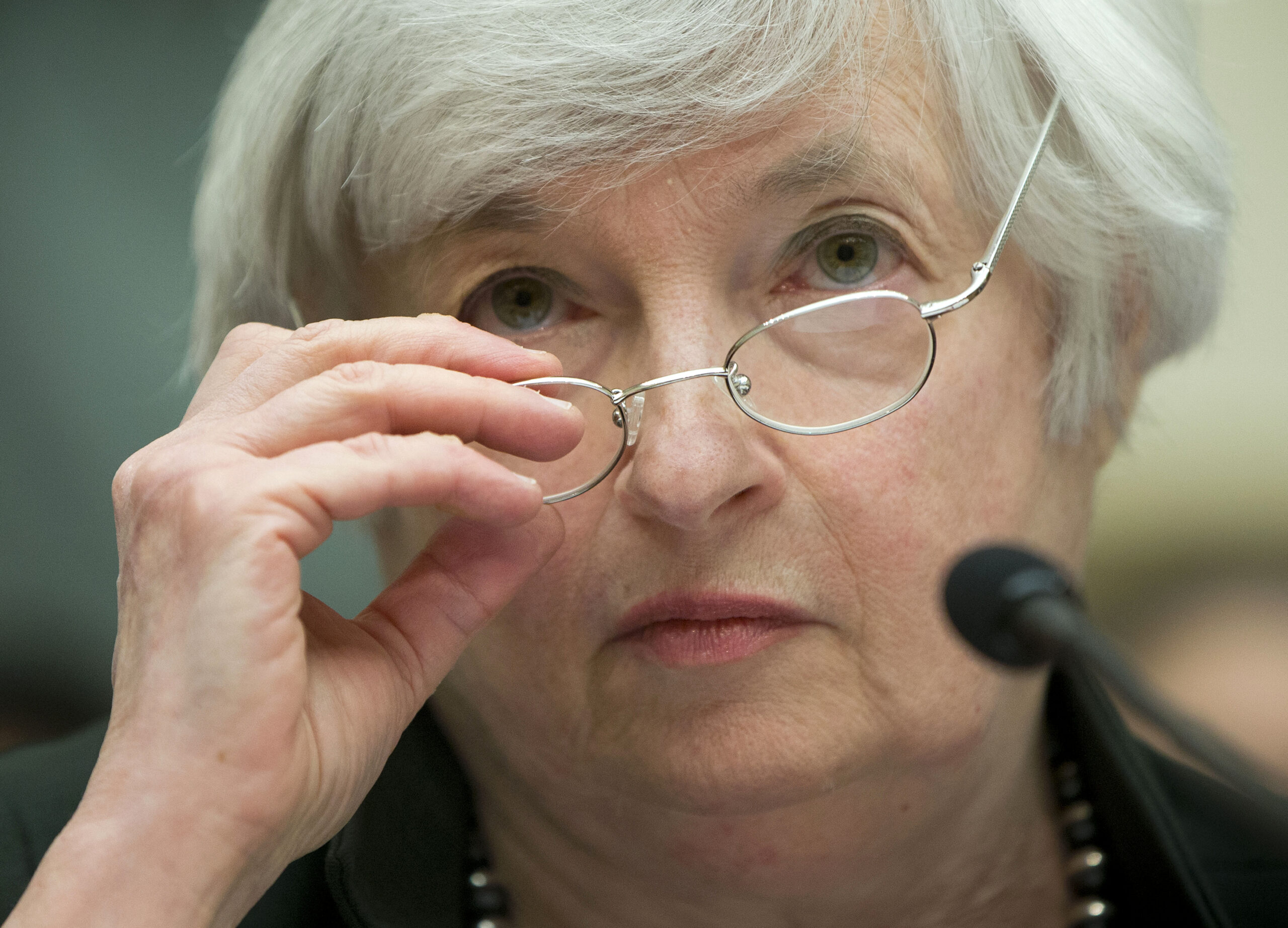 Janet Yellen stumbled over these two bailout questions