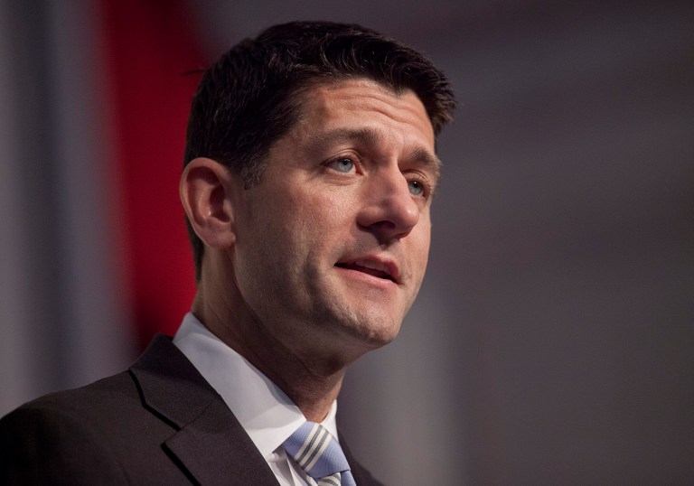 House Speaker Paul Ryan said Donald Trump's improved standing in the polls means that GOP have a 