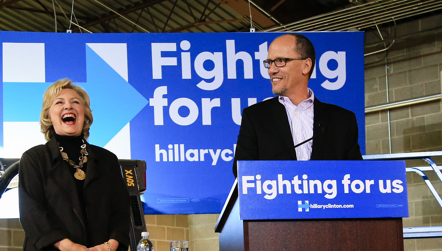 Perez doesn’t rule out a Hillary Clinton run for the presidency in 2020