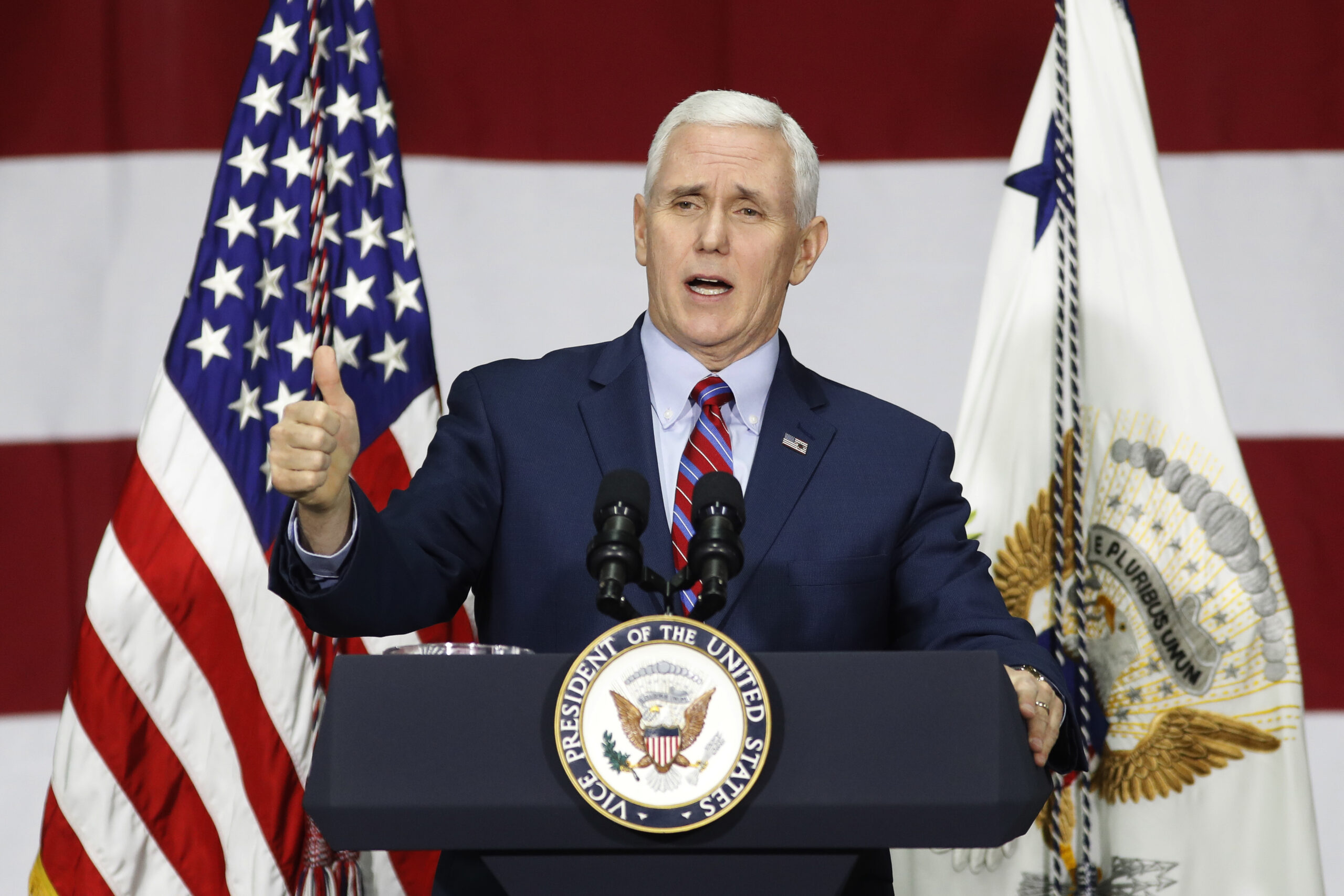 Pence vows victory over ‘obstructionist’ Democrats on Gorsuch vote