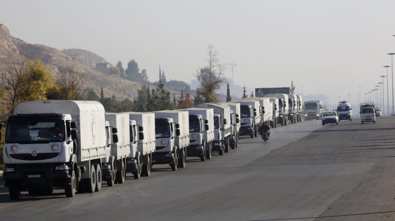 Local authorities are still working to determine the number of casualties from the attacks, which came after a weeklong cease-fire between the Syrian government and rebel group fell apart. (AP Photo)