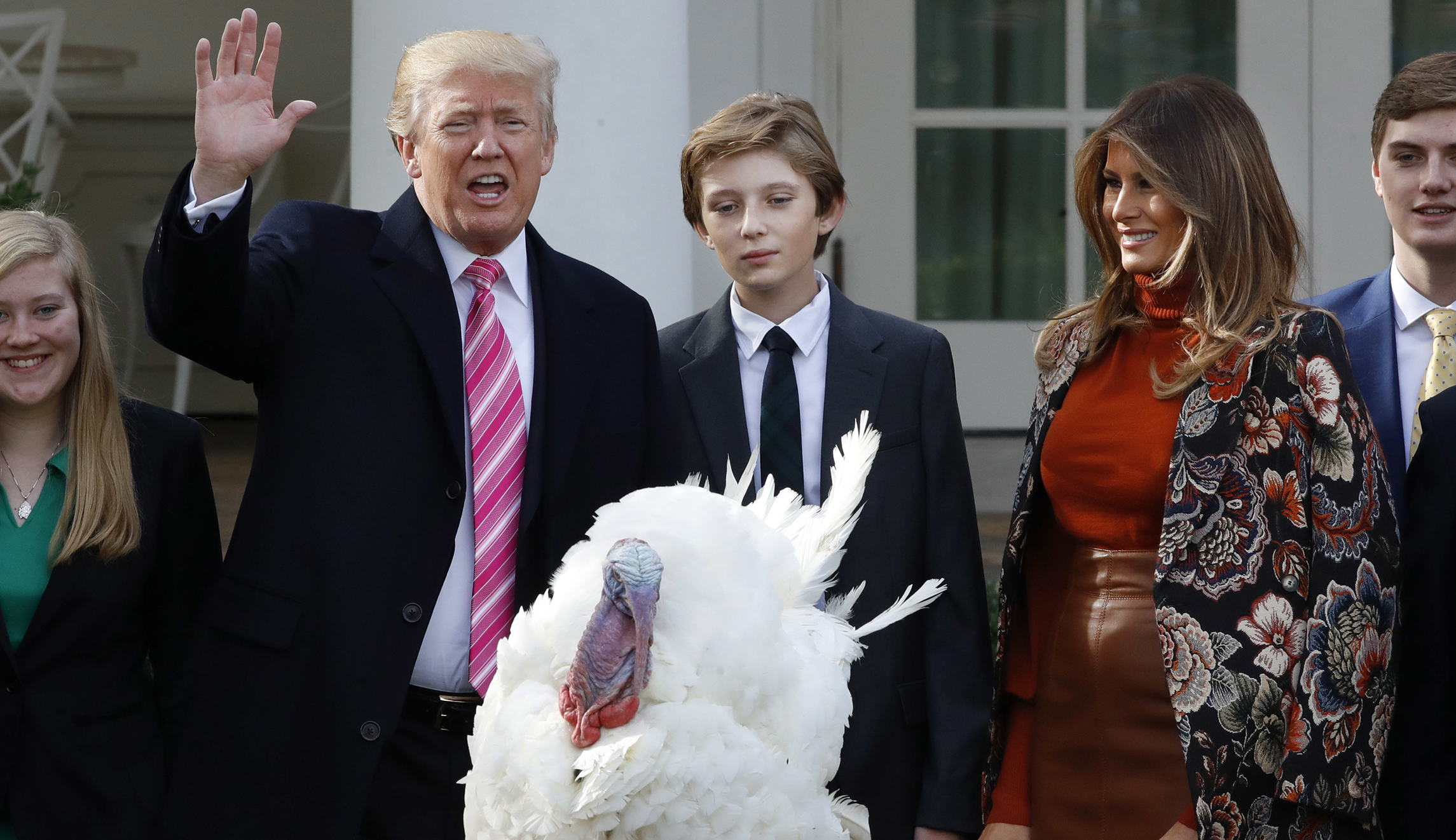 Melania Trump to Drumstick the Turkey: Congratulations on your presidential pardon