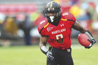 Cal Sport Media/AP
Maryland senior Davin Meggett has rushed for 327 yards on the ground on 65 carries.