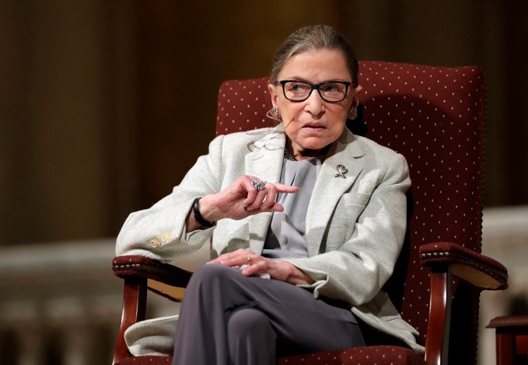 Supreme Court Justice Ruth Bader Ginsburg erroneously labeled South Carolina Sen. Lindsey Graham as one of the 