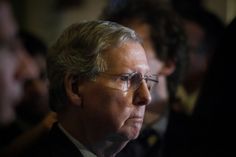 Senate Minority Leader Mitch McConnell said the Senate should increase the authority of committee chairmen and ranking members, permit more debate on legislative issues, allow a greater number of minority amendments and extend the length of the Senate's work week. (Examiner File/Graeme Jennings)
